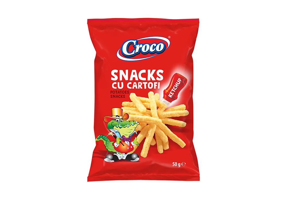 سناكس كروكو بطعم الكاتشب 