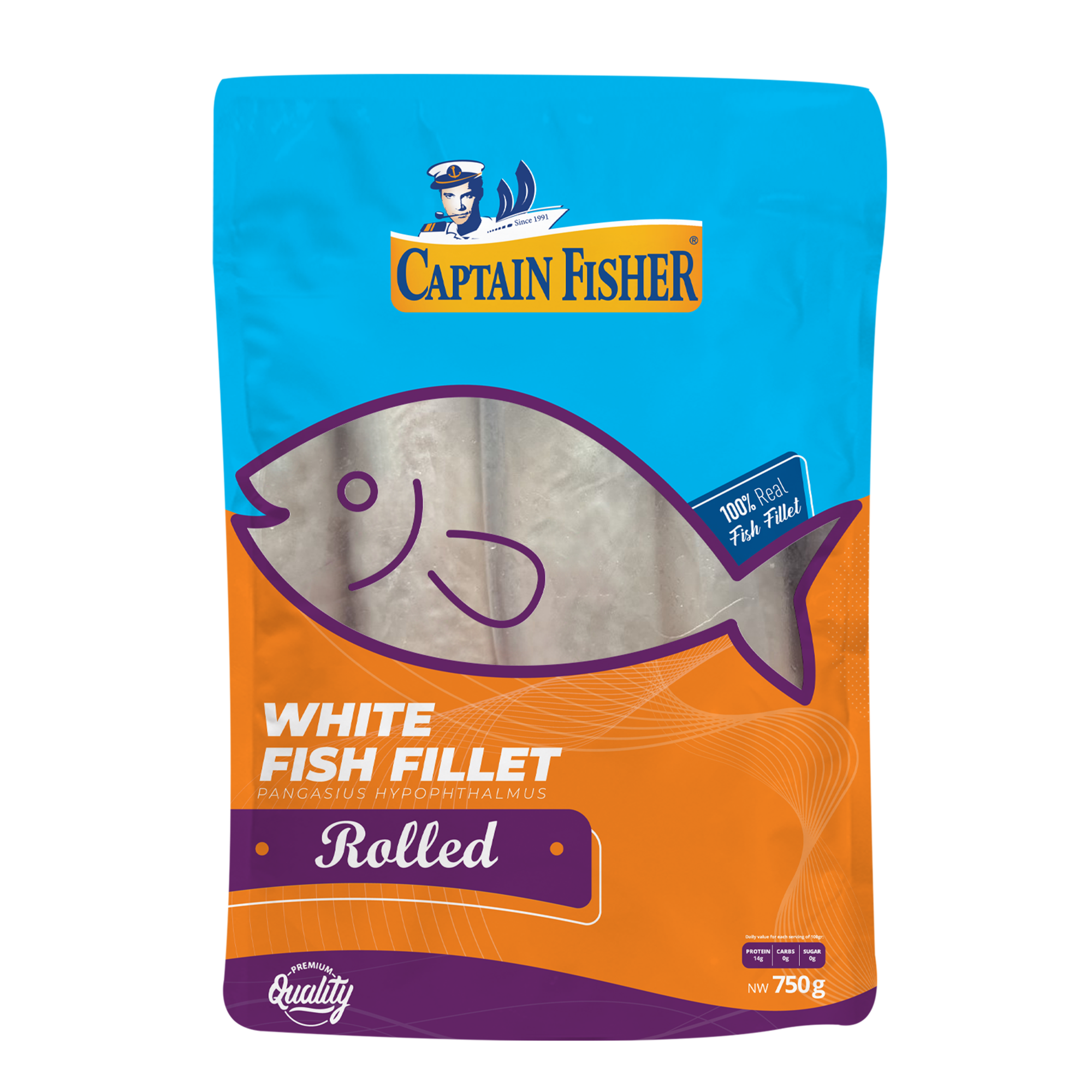 فيليه سمك أبيض - ملفوف