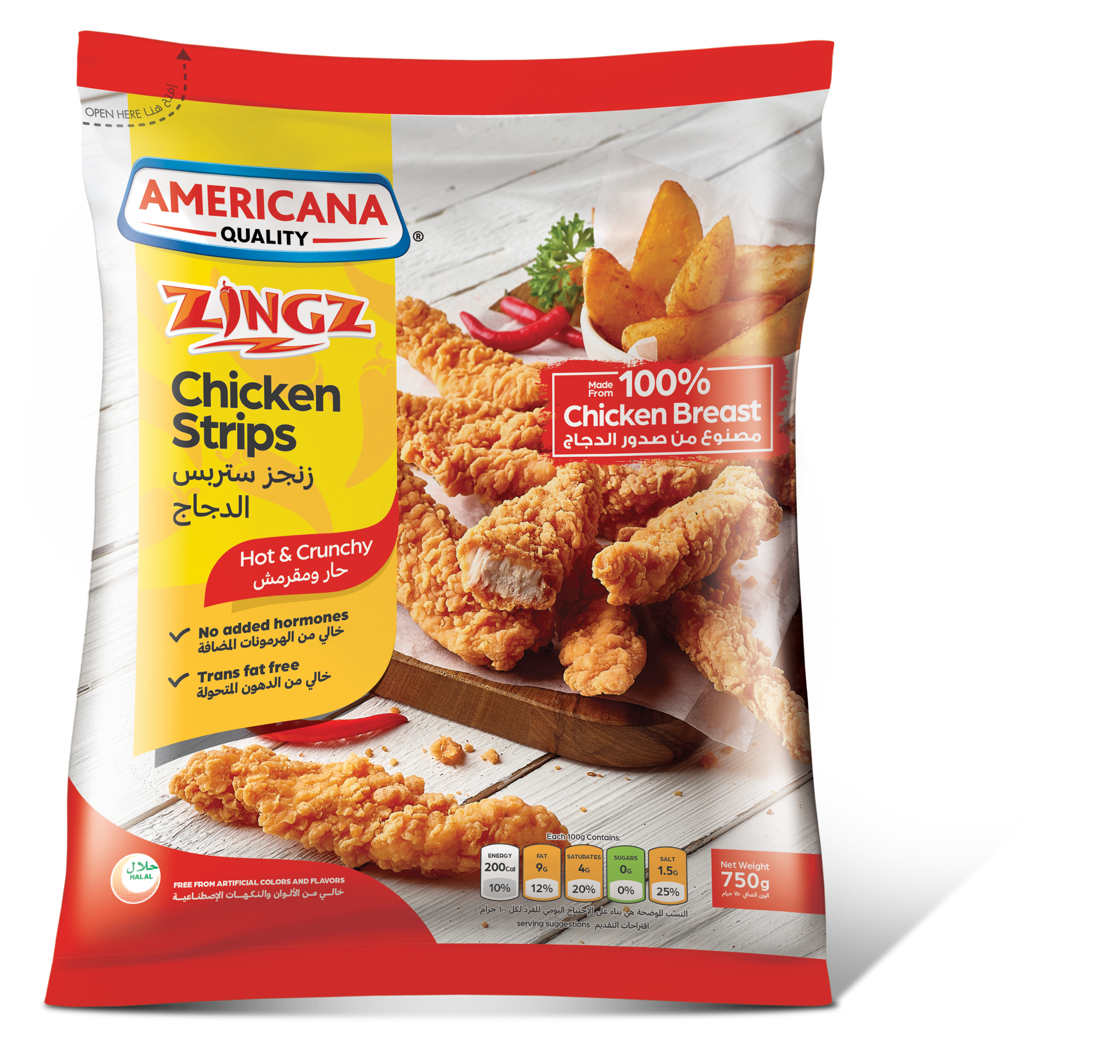 Americana Zinger Chicken Strips