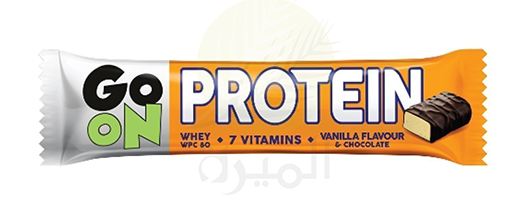 جو اون بروتين بار بالفانيلا مع الشوكولا  * 24 قطعة