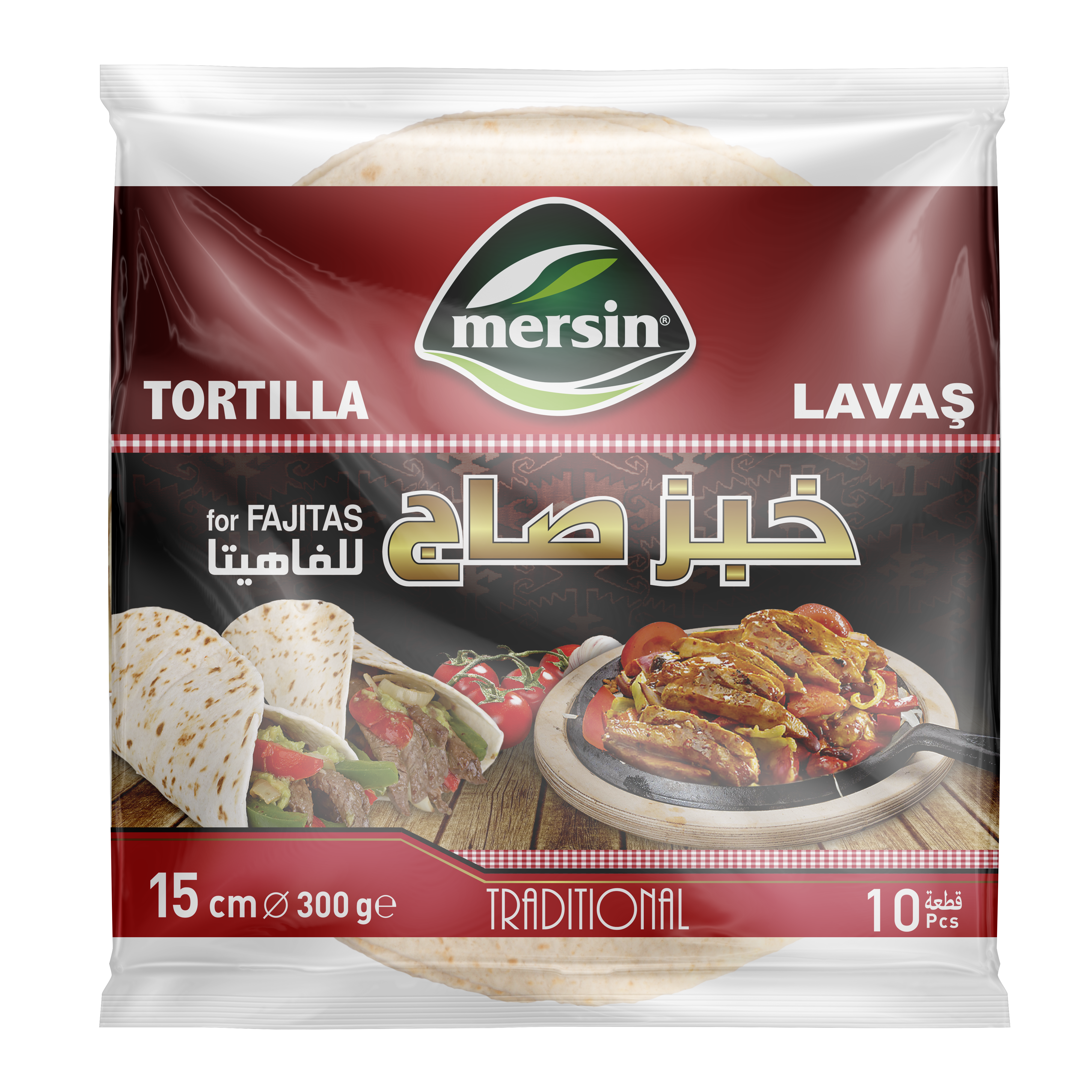 خبز تورتيلا  * 12 قطعة