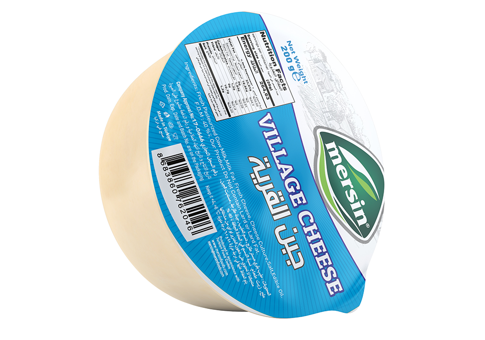 جبن قروية سادة × 18 قطعة