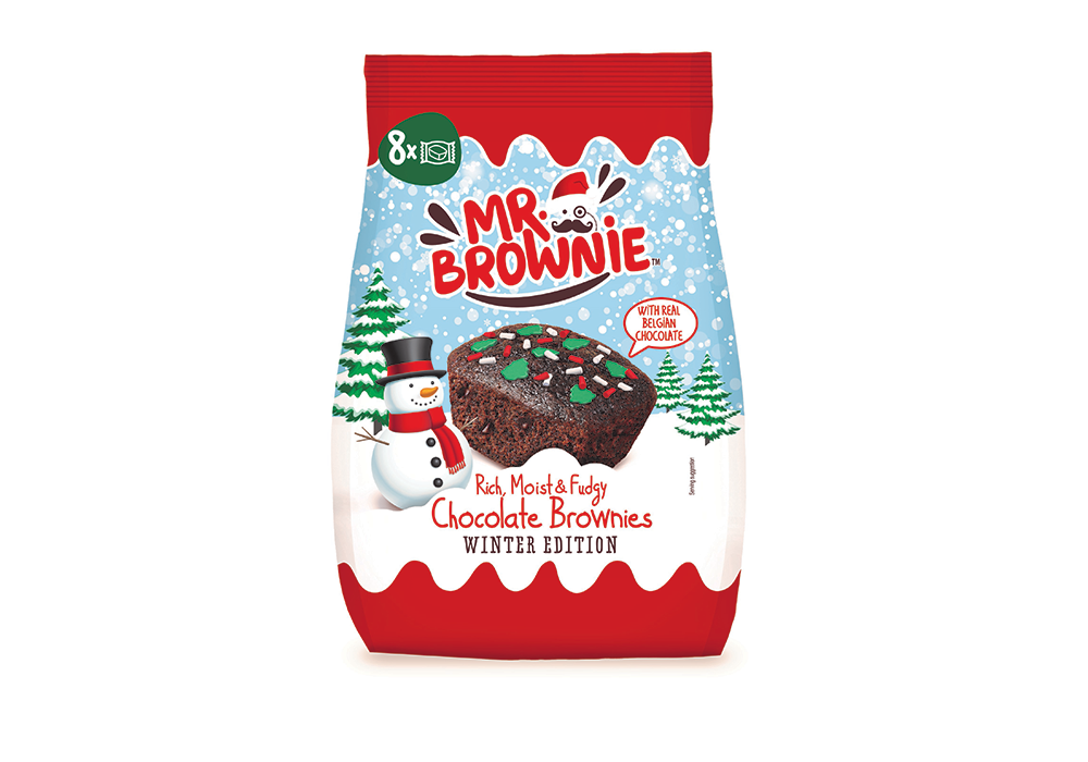 قطع كيك محشوة بالشوكولا البلجيكية ومزينة بزينة السكر  * 12 قطعة