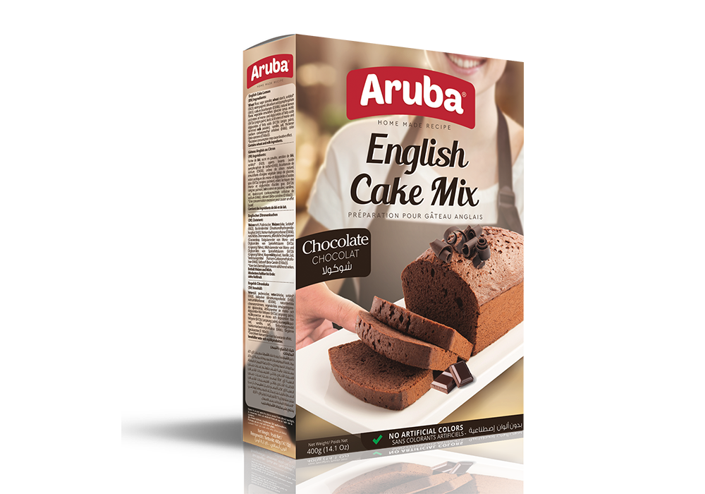 أروبا خليط الكيك الأنكليزي بنكهة الشوكولا *12