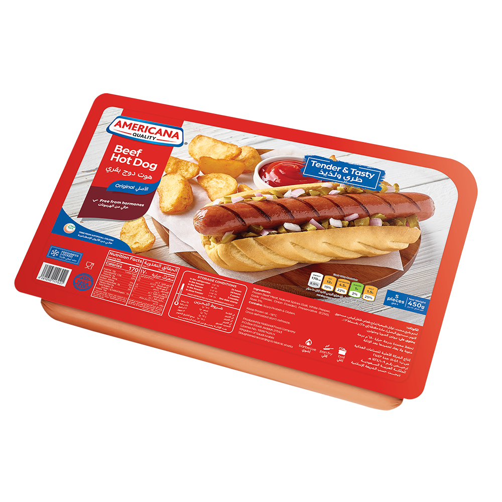 Americana Beef Hot Dogs 