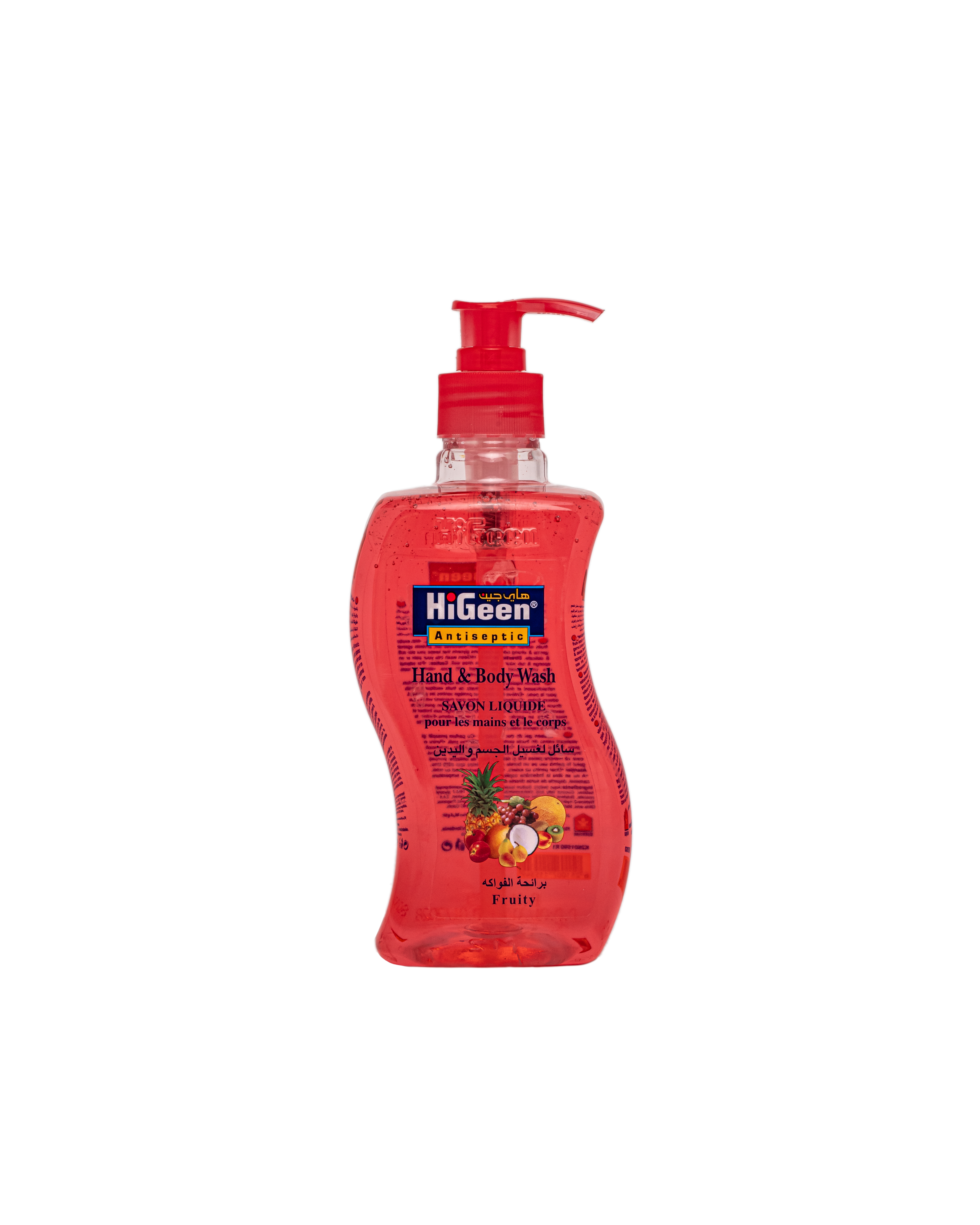 سائل للجسم واليدين برائحة الفواكه 