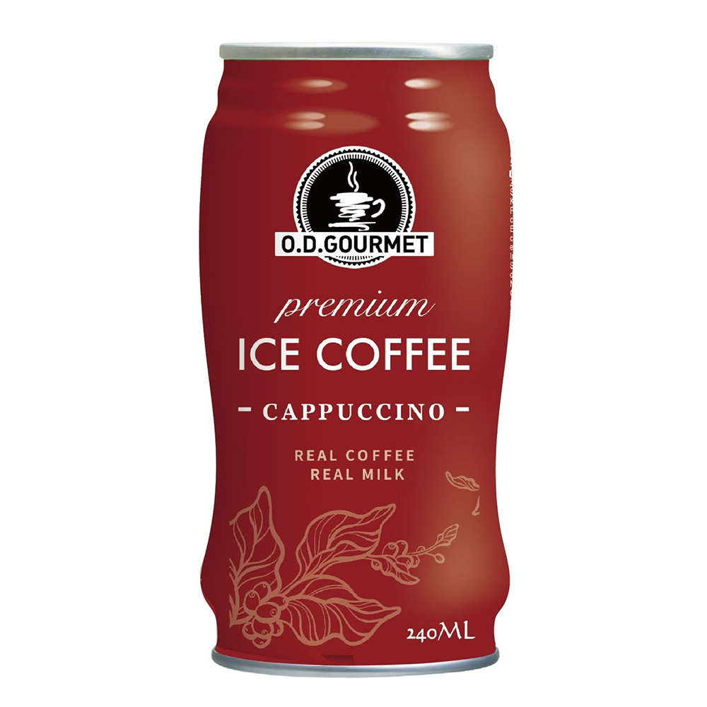 قهوة باردة بنكهة الكابتشينو 