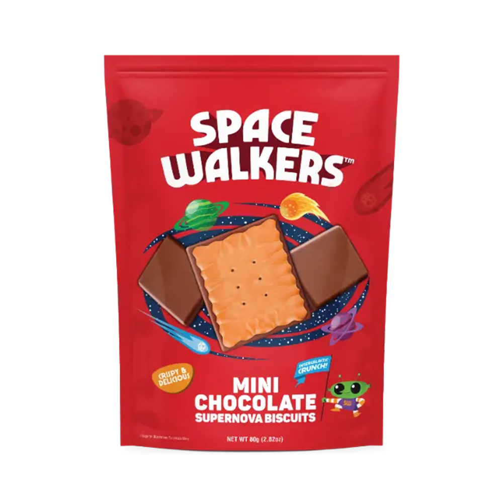 سبيس وولكر - بسكويت سوبرنوفا صغير بالشوكولاتة