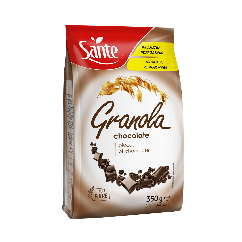 سانتي كرانولا رقائق الشوفان بالشكولاتا  * 14 غرام	