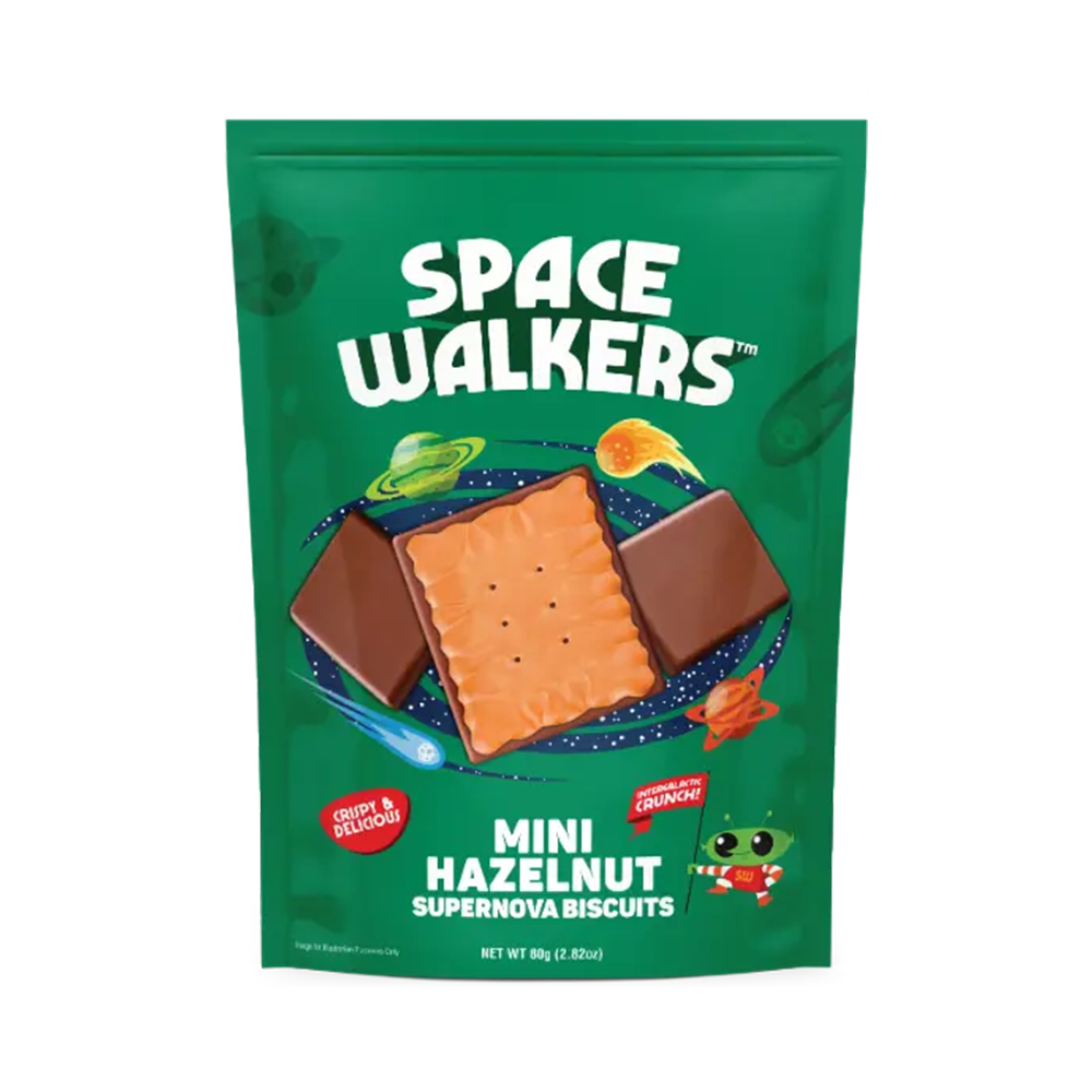 سبيس وولكر - بسكويت سوبرنوفا صغير بالبندق