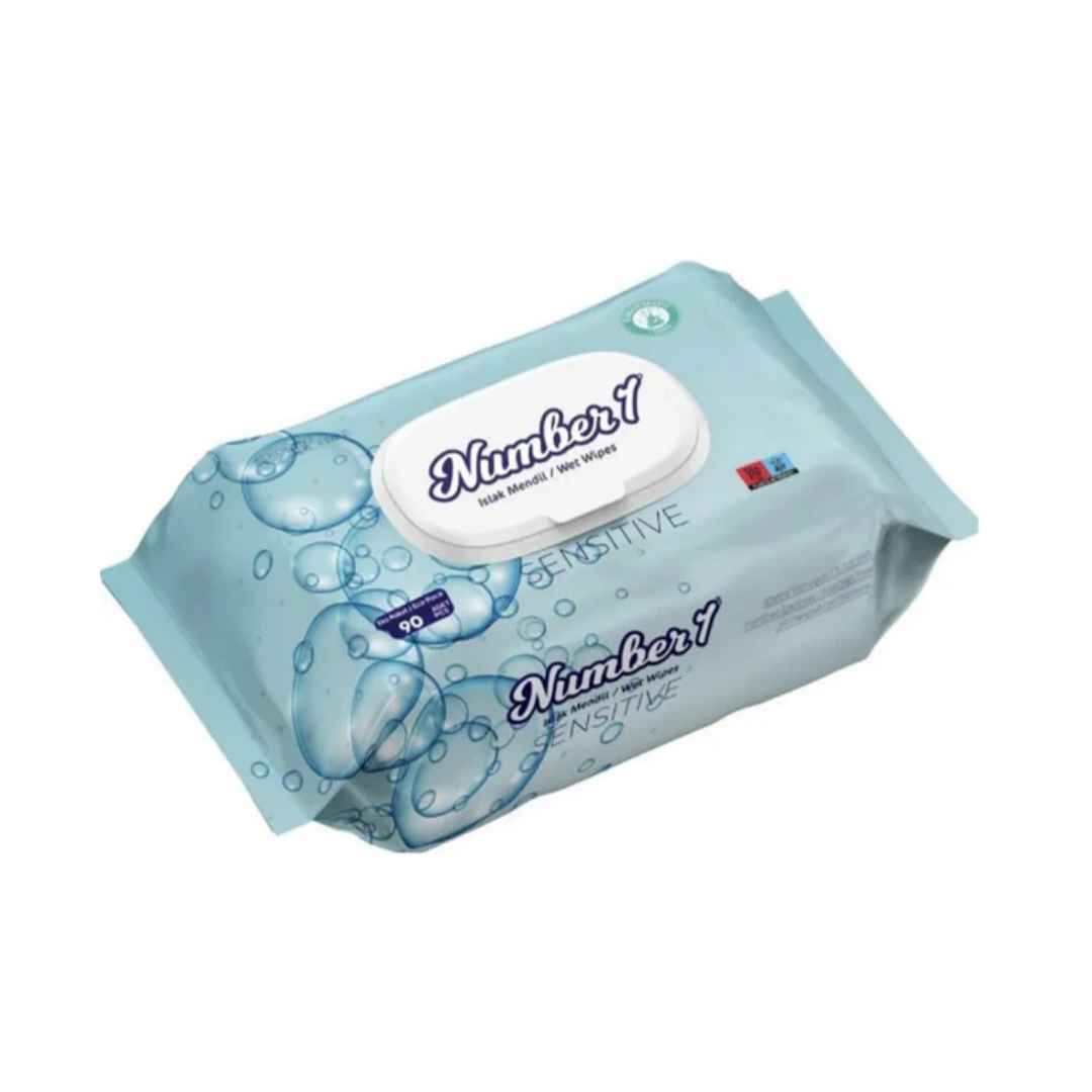 نمبر 1 مناديل مبللة للبشرة الحساسة