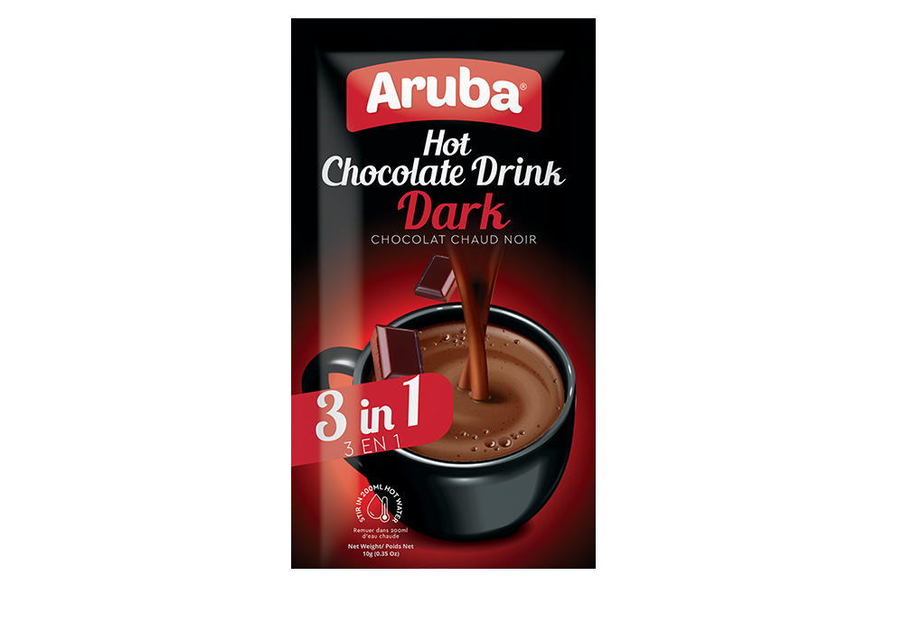 أروبا شراب الشوكولا الساخن (1in3) (دارك)*144	