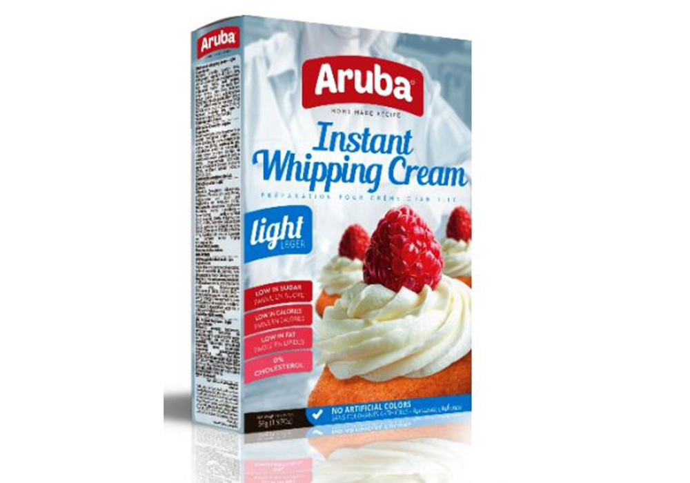 Aruba Whipping Cream Vanilla Diet - 56 g