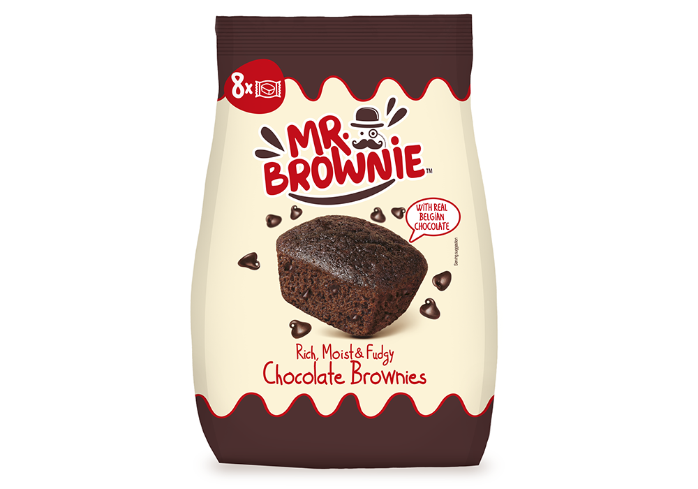 قطع كيك محشوة بالشكولاتا البلجيكية  * 12 قطعة	