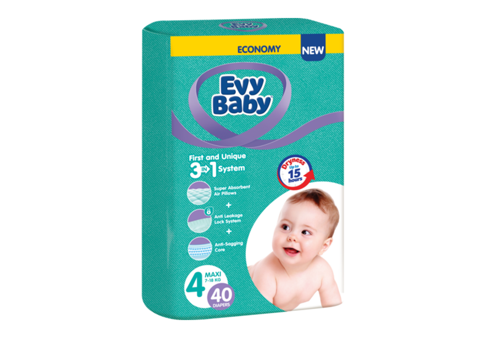 ايفي بيبي حفوضات قياس 4 	