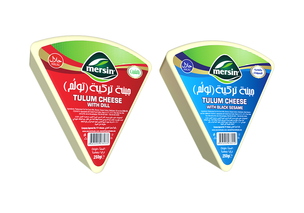 جبنة تولوم مرسين × 12 قطعة - احمر شبت