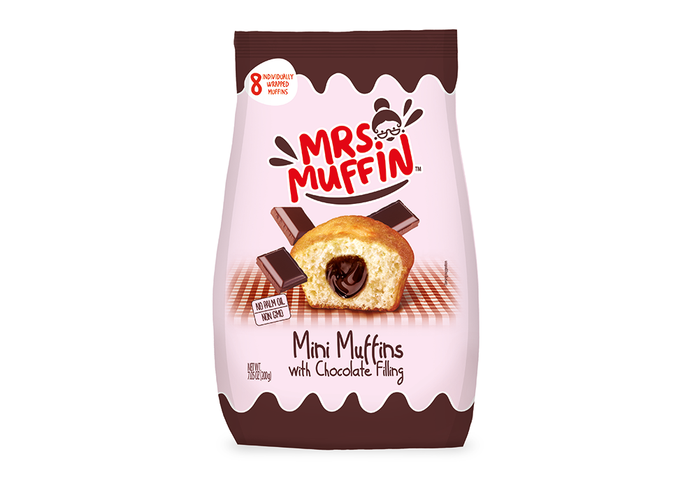 قطع كيك محشوة بالشوكولاتا  * 12 قطعة