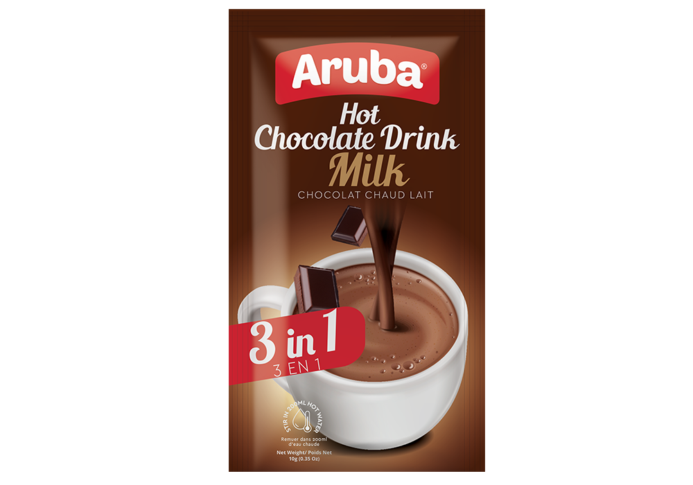 أروبا شراب الشوكولا الساخن (1in3) (ميلكي) *144