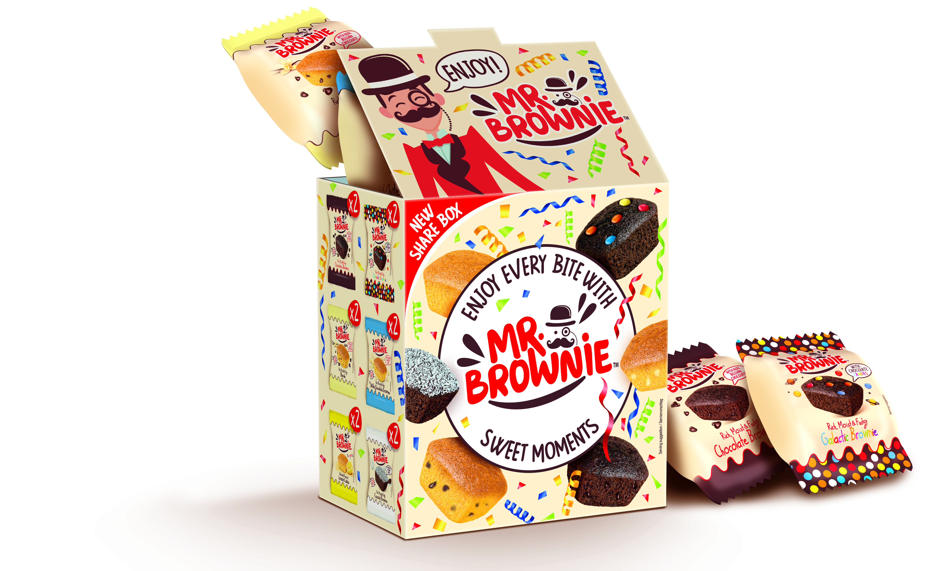 براوينز بالشوكولاتا * 8 قطع	