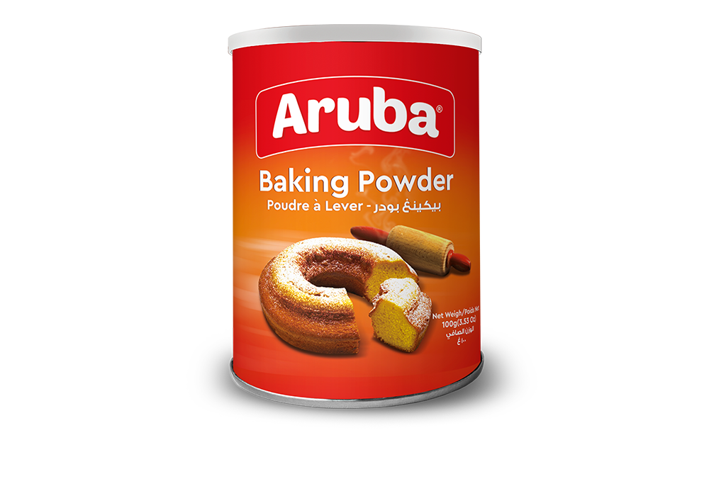 Aruba Baking Powder Can 100 g × 24