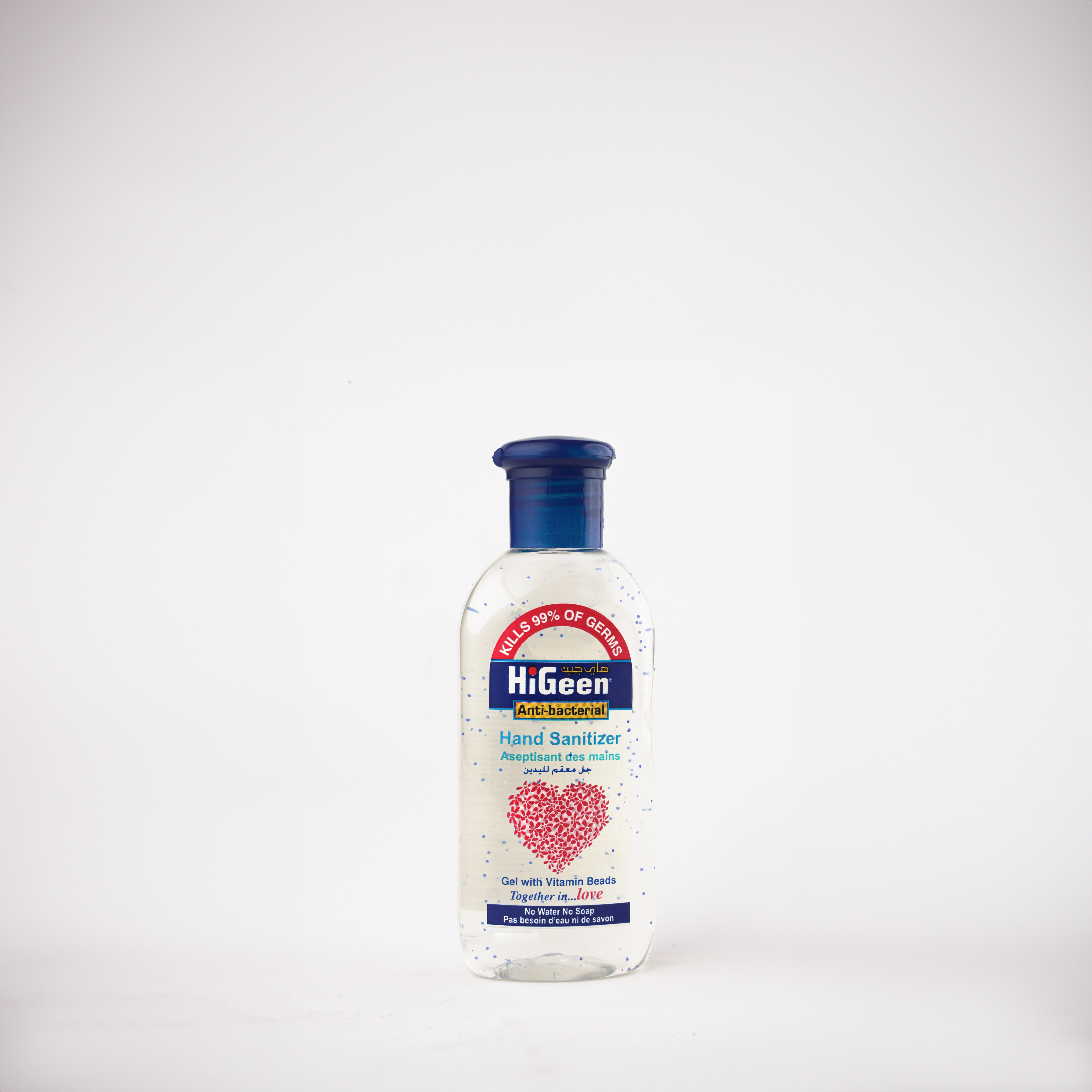 هايجين جل معقم اليدين بخلاصة "معًا في الحب" 	